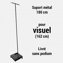 Support métal 180 cm